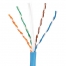 Cable  4 paires. cat 6 bleu